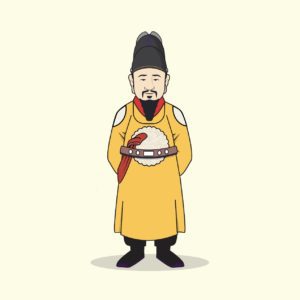 고종 캐릭터 일러스트