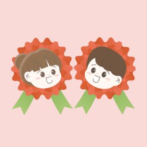 어린이 카네이션 일러스트