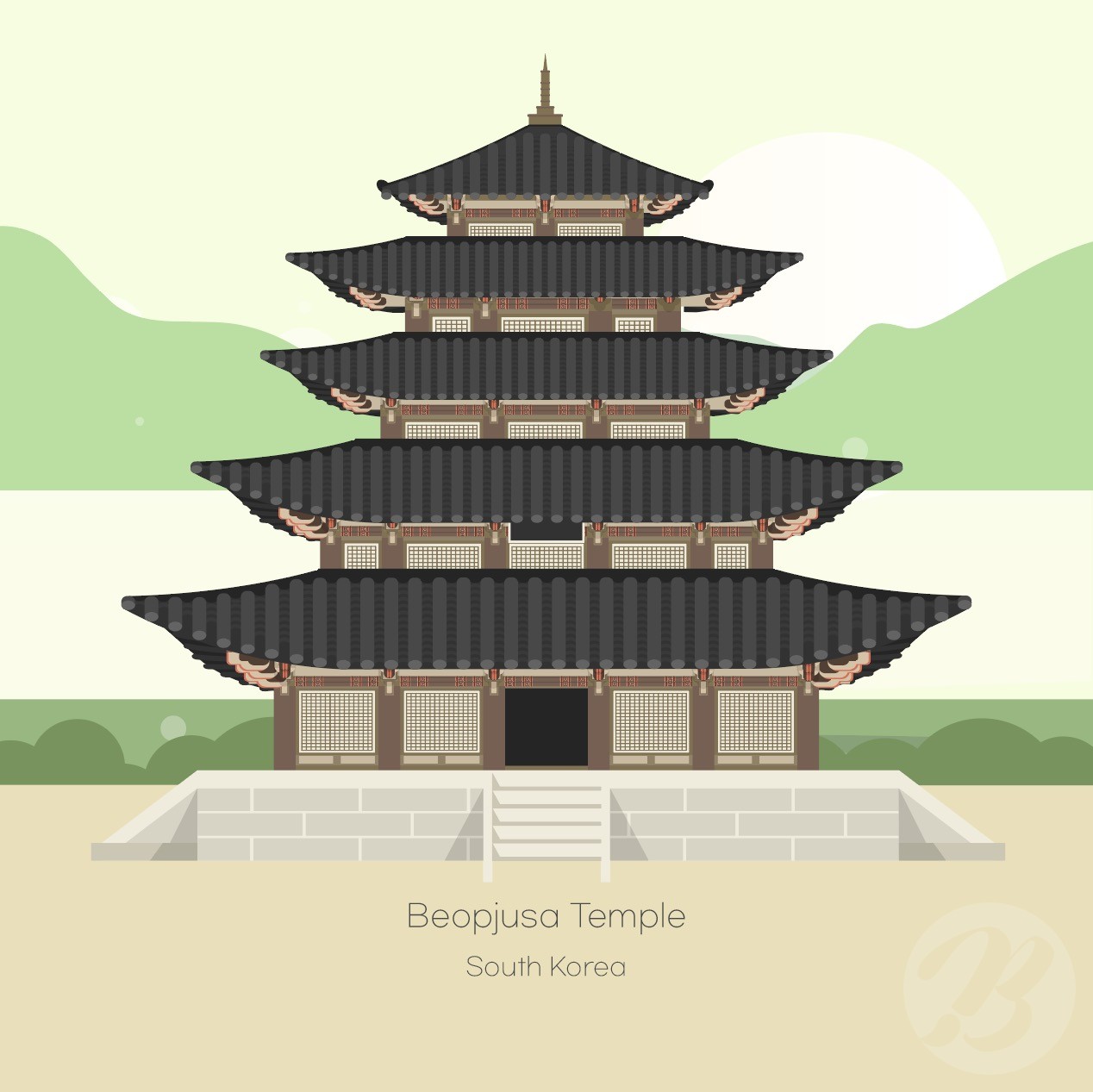 법주사 팔상전 국보