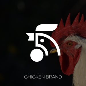 치킨 브랜딩 로고