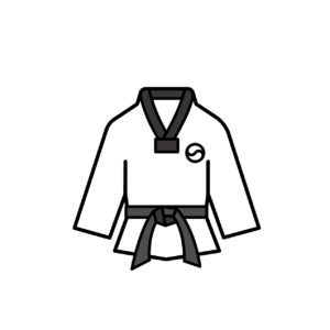 태극 태권도복 도안