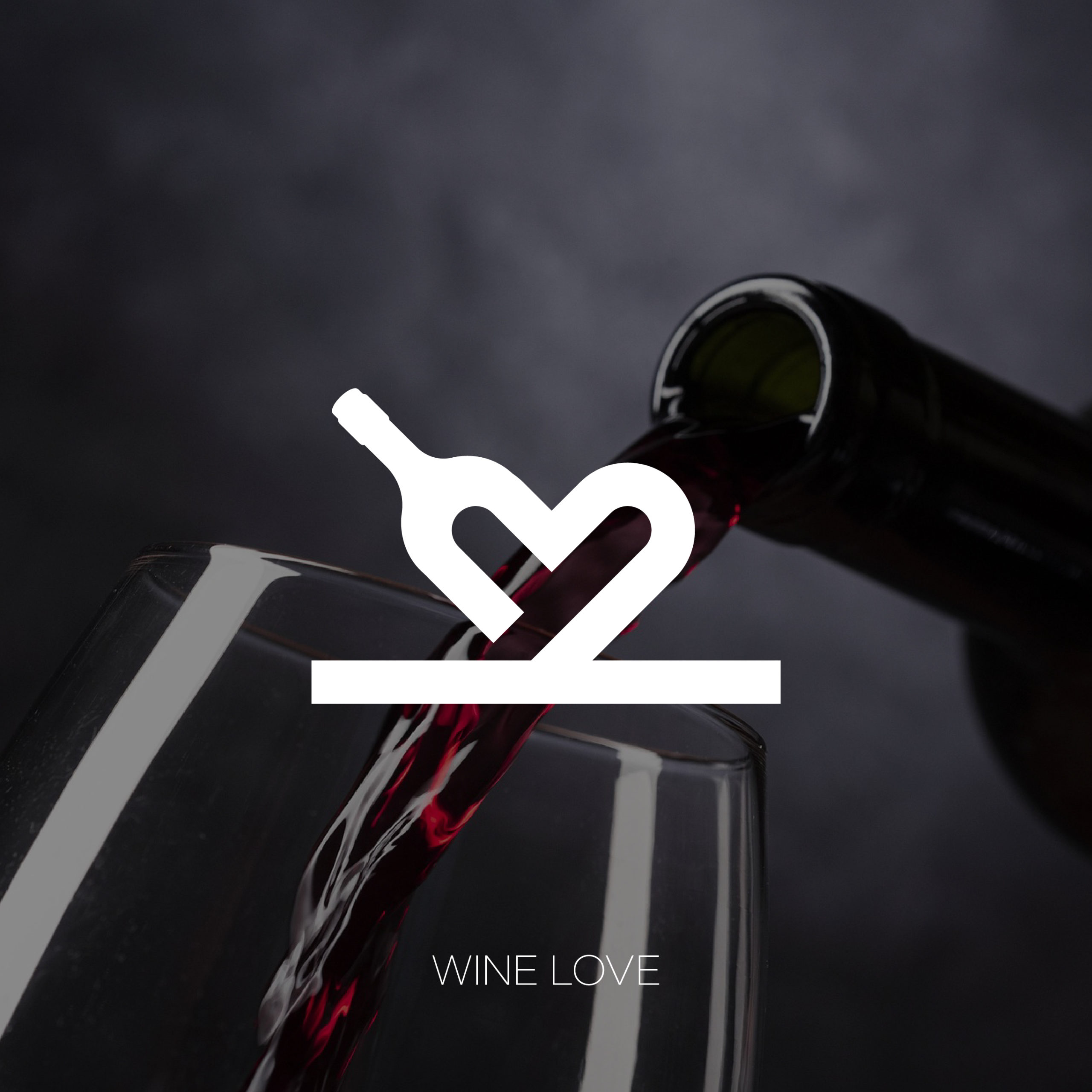 와인 사랑 로고
