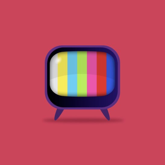 텔레비젼 TV 화면