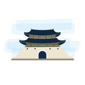 동대문 흥인지문 일러스트