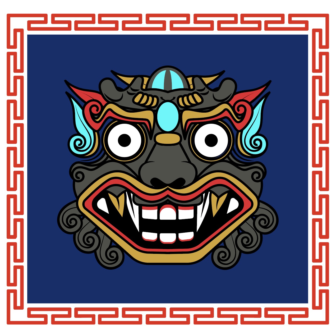 전통 한국 도깨비