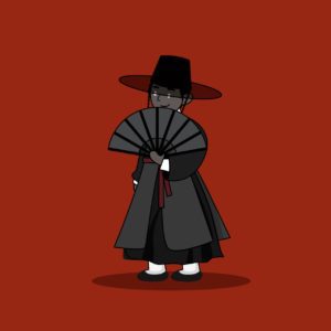 귀여운 저승사자 캐릭터