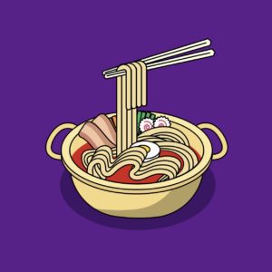 양푼 냄비 라면