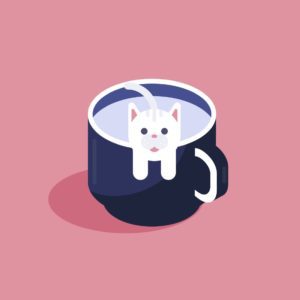 고양이 커피 카페