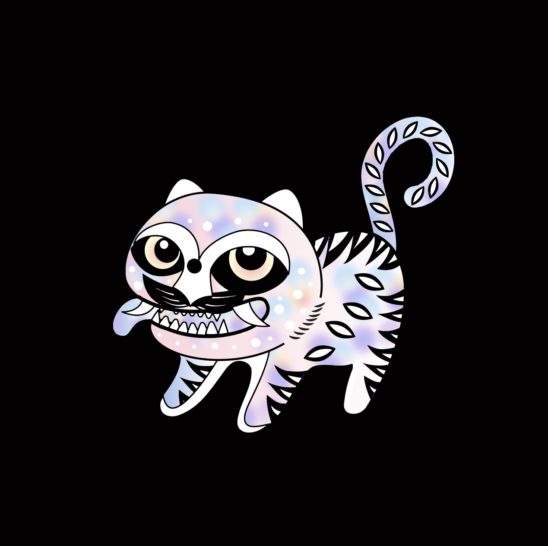 호작도 나전칠기 캐릭터