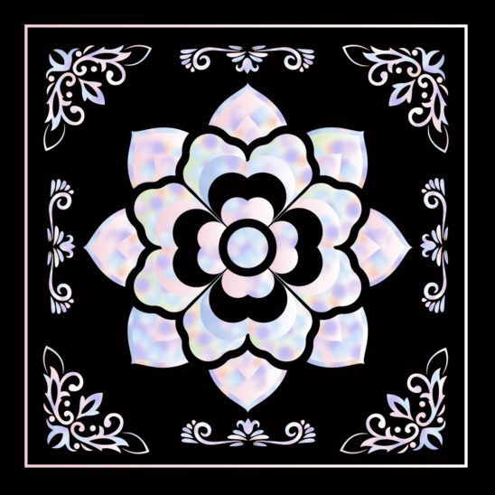 단청 나전칠기 자개