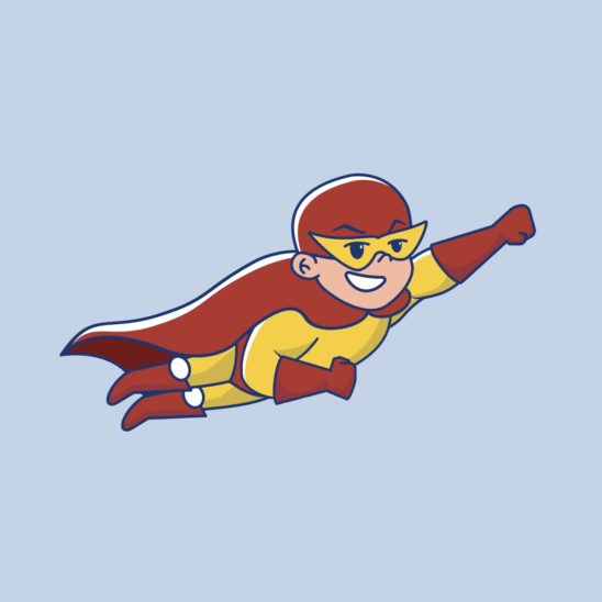 하늘을 나는 영웅