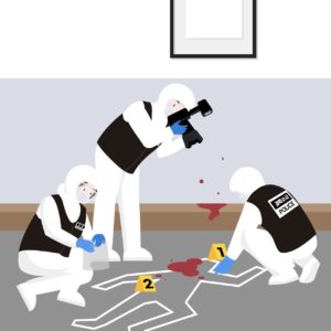 과학수사대 CSI 일러스트