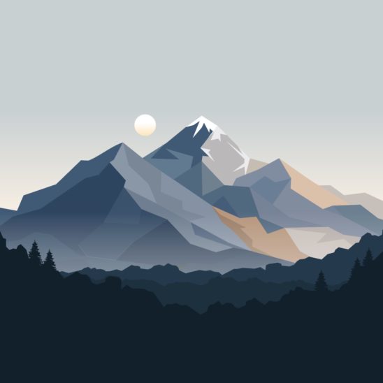 산 봉우리 산맥