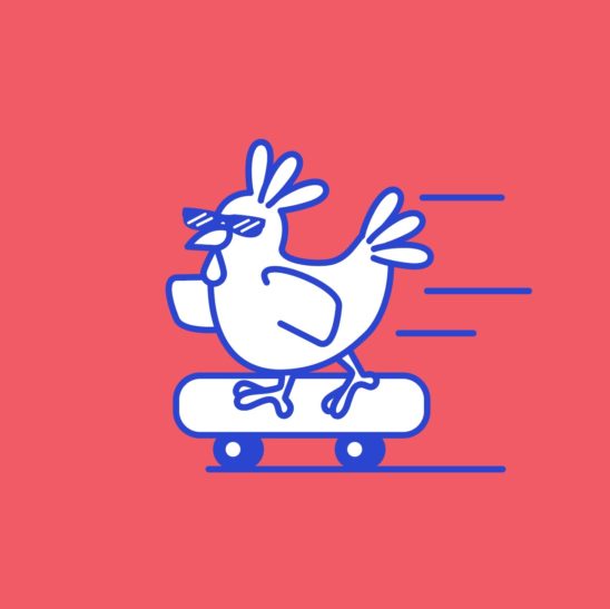 스피드 치킨 로고