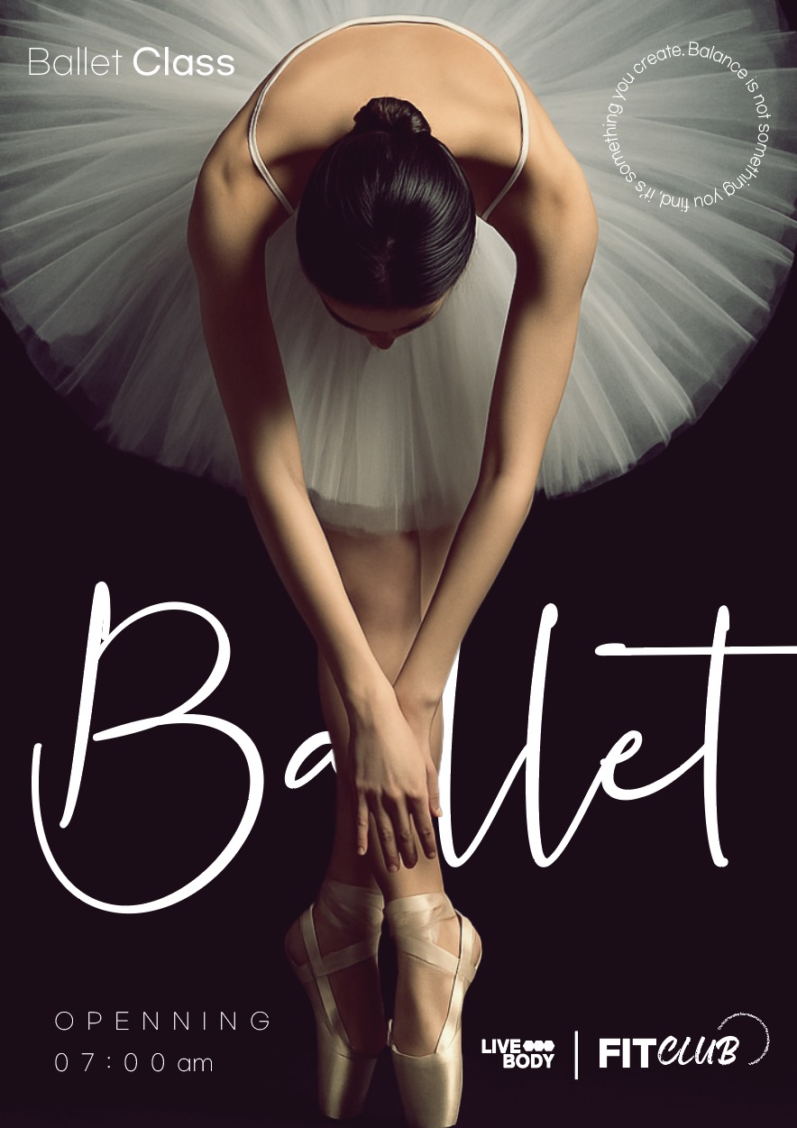 발레 공연 전단지