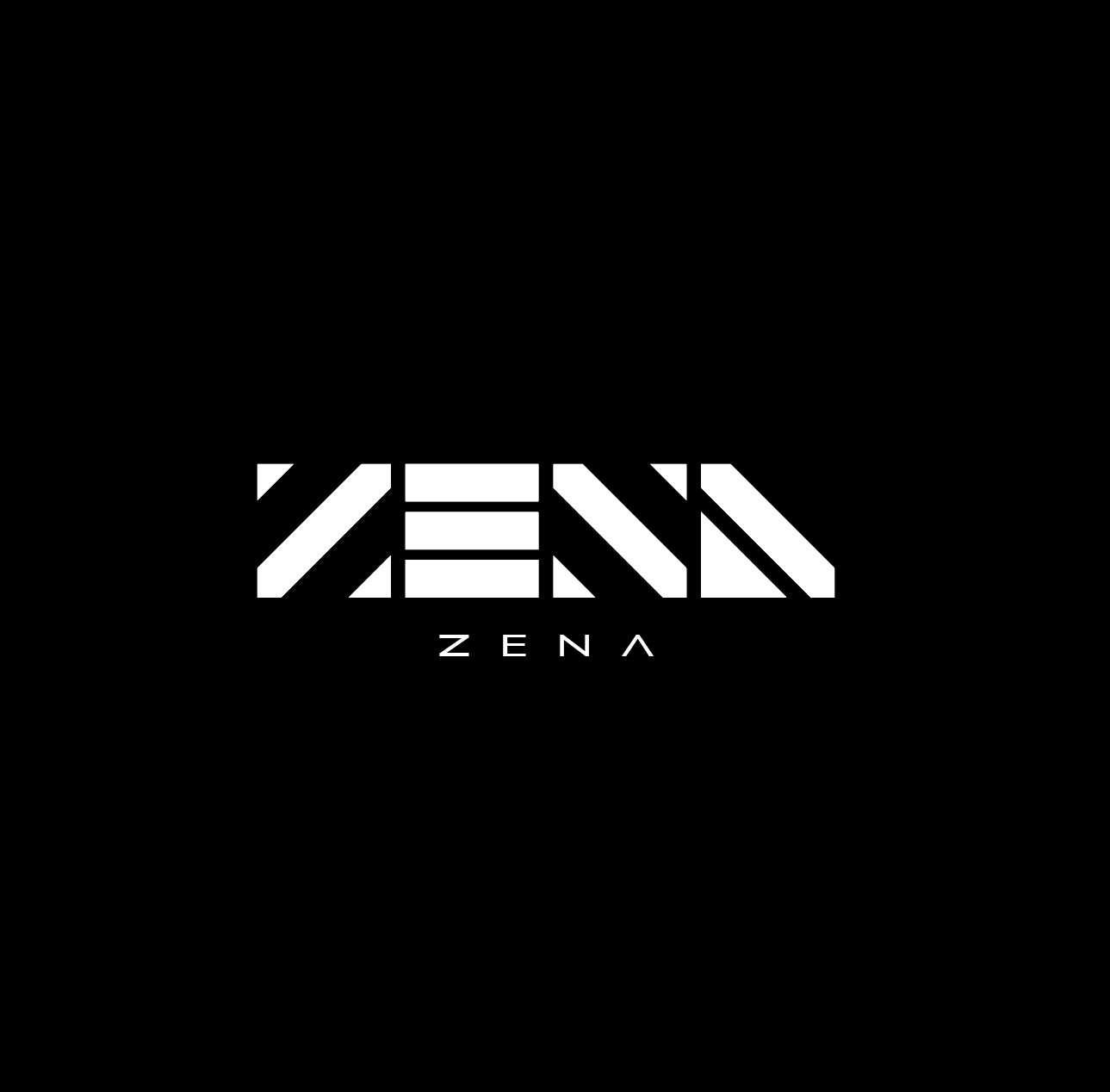 ZENA 제나 타이포그래피
