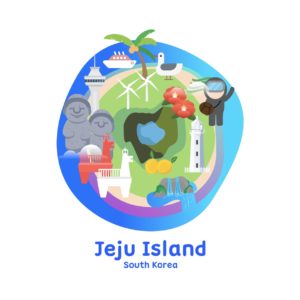 제주도 아이콘 풍경