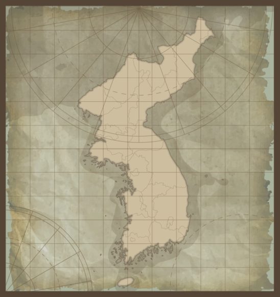 한반도 옛날 지도