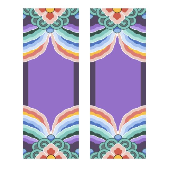 단청 패턴 응용