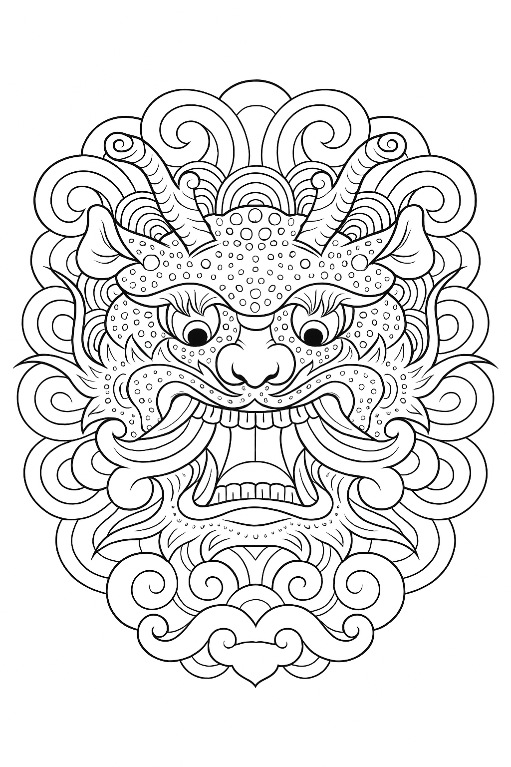 귀면화 용면화 한국