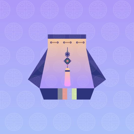 한국 전통 복주머니