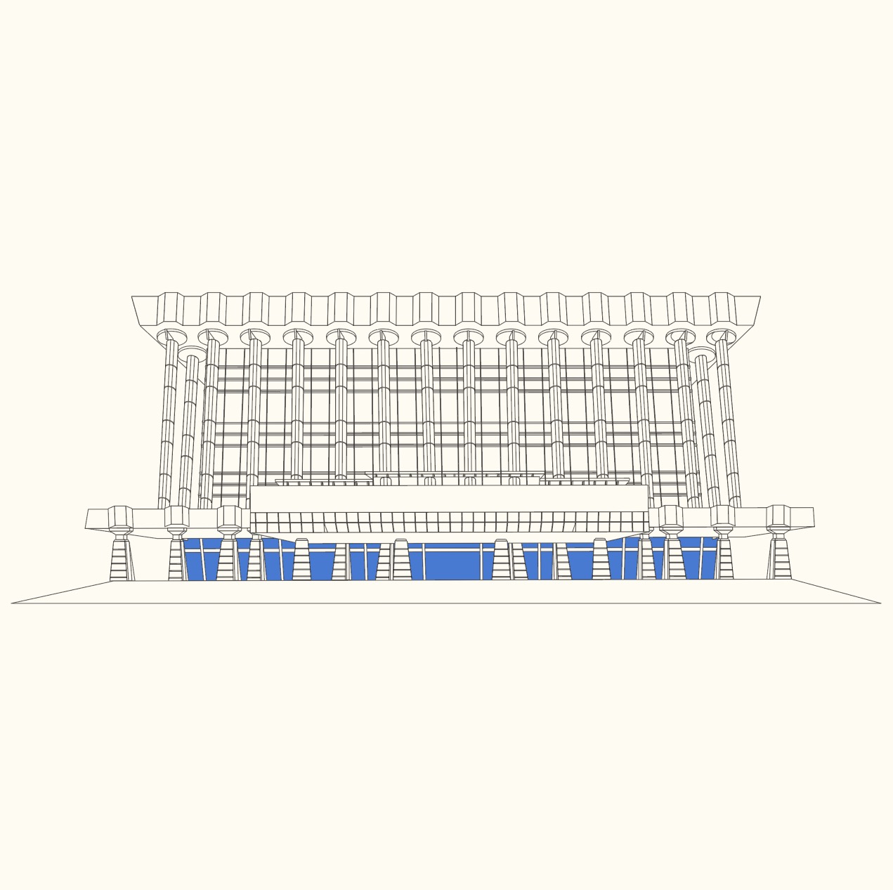 Download the National Theater design illustration