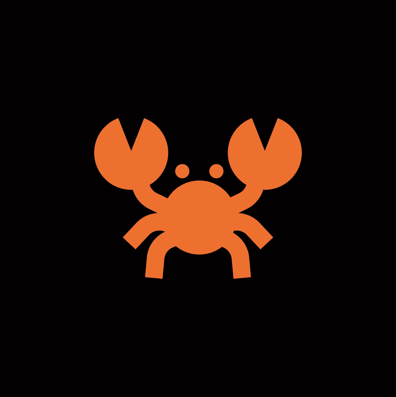 Download the crab icon logo illustration