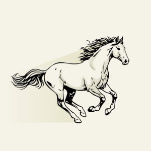 달리는 말 일러스트 다운로드 다운로드 할 수 있는 ai 벡터 이미지입니다- 어반브러시