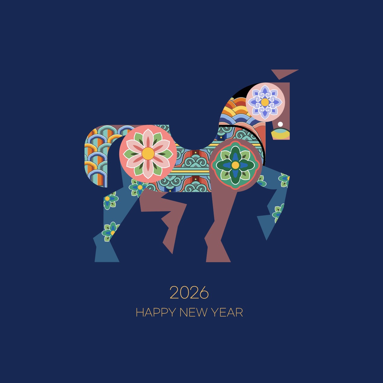 Download Dancheong Byeong-o Year 2026 illustration