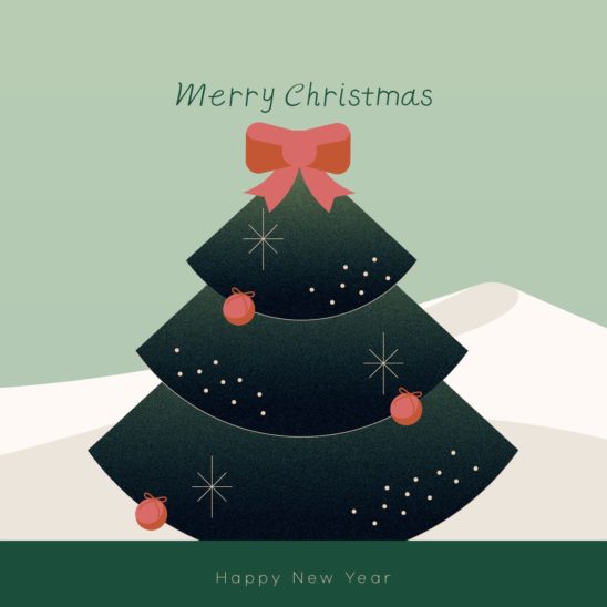 겨울 크리스마스 트리