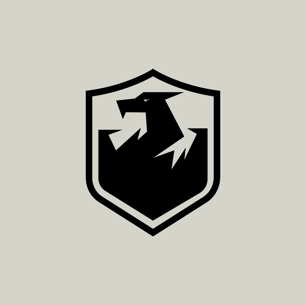 Download the eagle shield logo design illustration