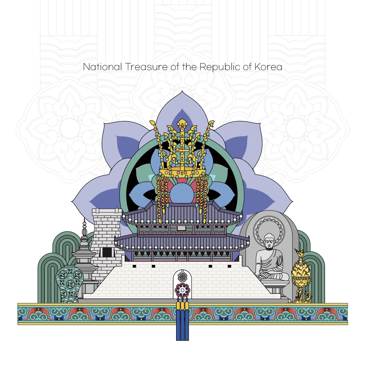 Download the Republic of Korea National Treasure Illustration
