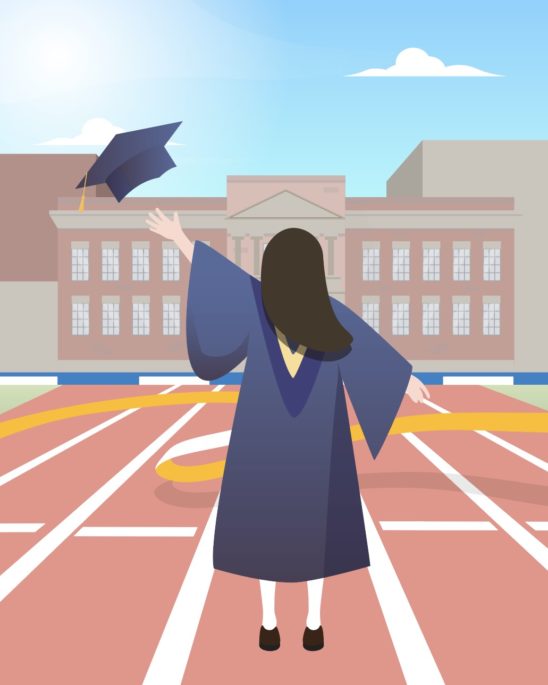 졸업 입학 일러스트 백터 다운로드 할 수 있는 ai 벡터 이미지입니다- 어반브러시