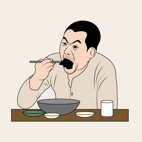 황해 하정우 김먹방 짤 다운로드 할 수 있는 ai 벡터 이미지입니다- 어반브러시