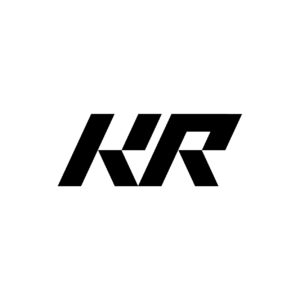 KR 타이포그래피 로고 일러스트 다운로드 할 수 있는 ai 벡터 이미지입니다- 어반브러시