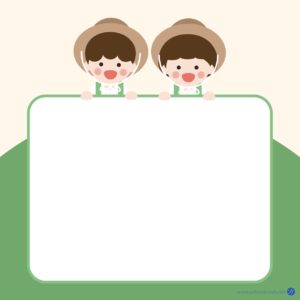 어린이 야외활동 소풍 공지 다운로드 할 수 있는 ai 벡터 이미지입니다- 어반브러시