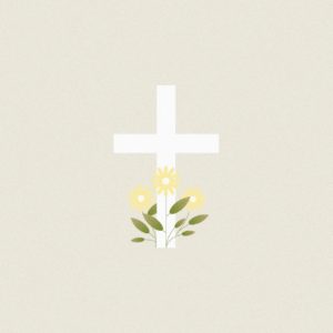 십자가 꽃 일러스트 백터 다운로드 할 수 있는 ai 벡터 이미지입니다- 어반브러시