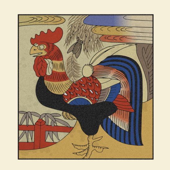 계견사호도 닭그림 일러스트 벡터 다운로드 할 수 있는 ai 벡터 이미지입니다- 어반브러시