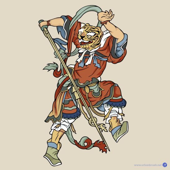 십이지신 범신 일러스트 벡터 다운로드 할 수 있는 ai 벡터 이미지입니다- 어반브러시