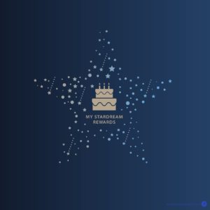 생일 축하 별 카드 다운로드 할 수 있는 ai 벡터 이미지입니다- 어반브러시