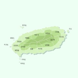 제주도 지도 고화질 벡터 다운로드 할 수 있는 ai 벡터 이미지입니다- 어반브러시
