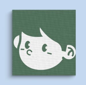 귀여운 어린이 얼굴 배경 다운로드 할 수 있는 ai 벡터 이미지입니다- 어반브러시