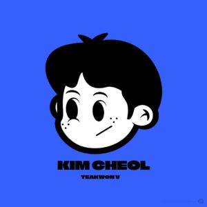태권브이 철이 재해석 일러스트 다운로드 할 수 있는 ai 벡터 이미지입니다- 어반브러시