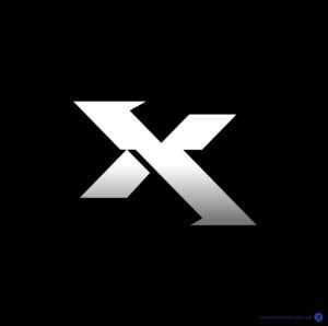 X 로고 디자인 일러스트 다운로드 할 수 있는 ai 벡터 이미지입니다- 어반브러시