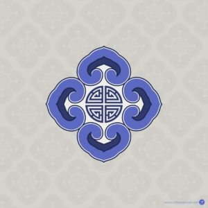 단청 꽃 문양 전통 다운로드 할 수 있는 ai 벡터 이미지입니다- 어반브러시