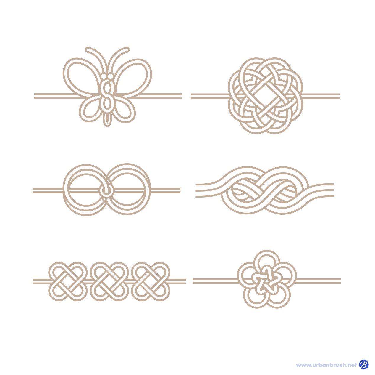 Traditional Knot Illustration Vector Download